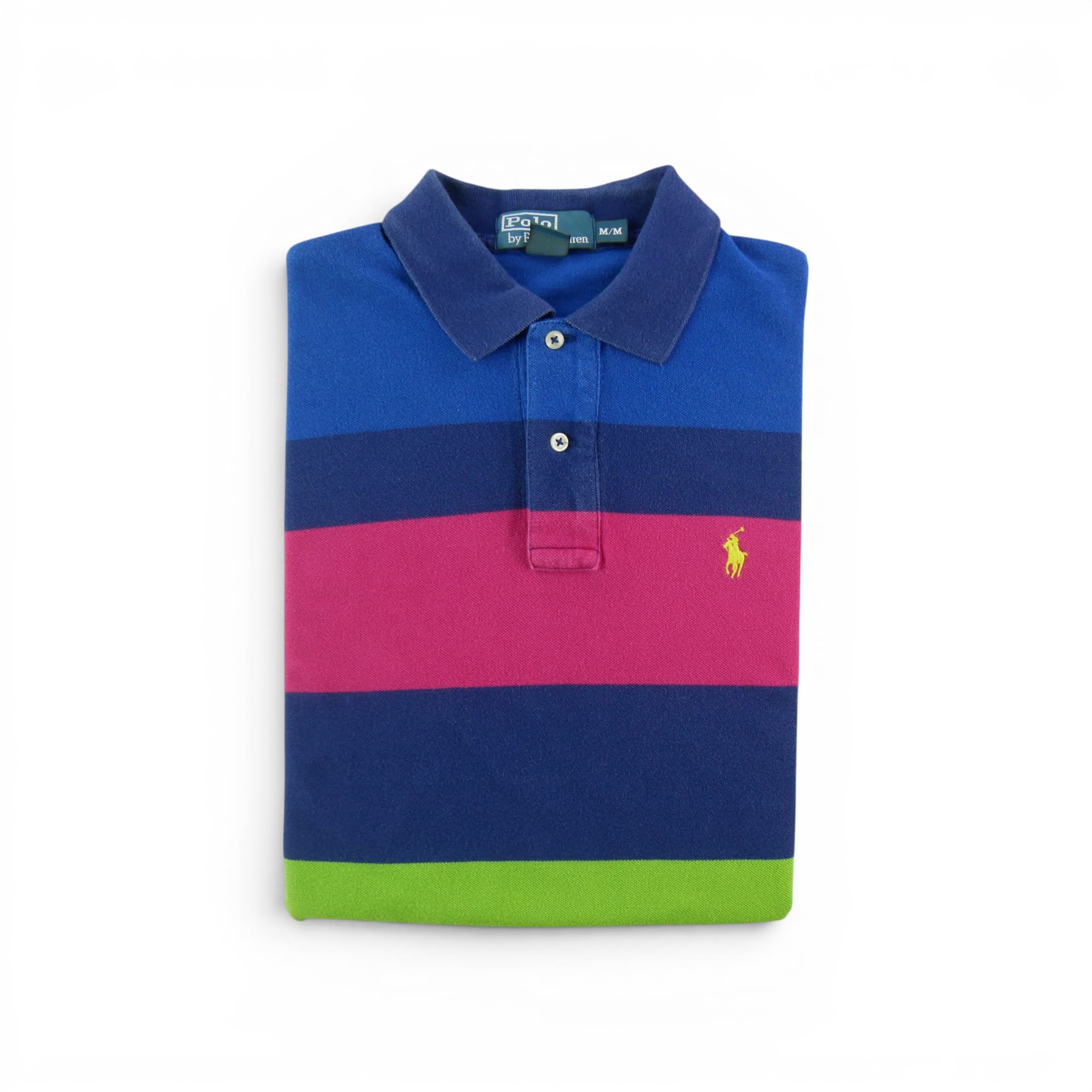 Polo manches courtes Homme Bleu