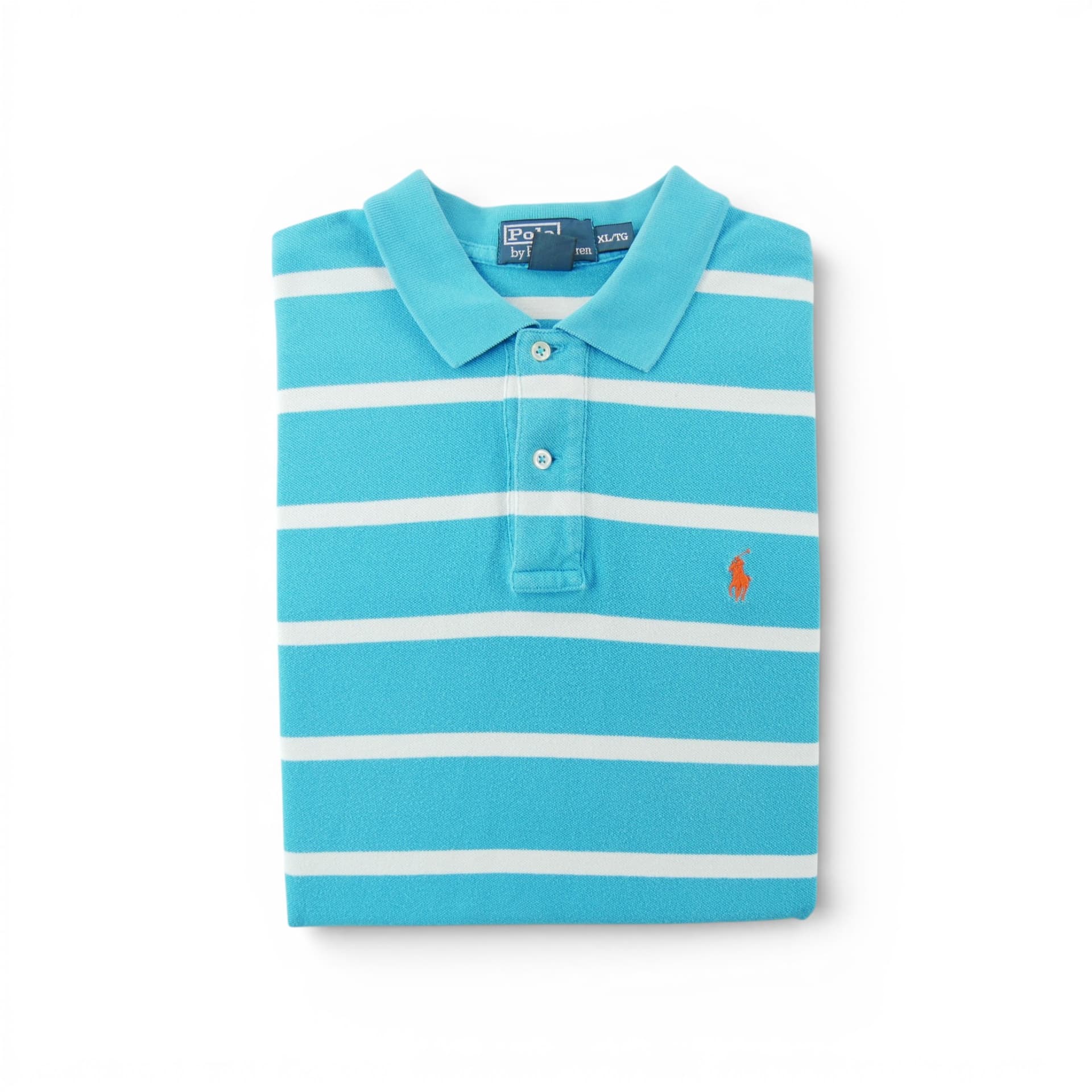 Polo manches courtes Homme Bleu