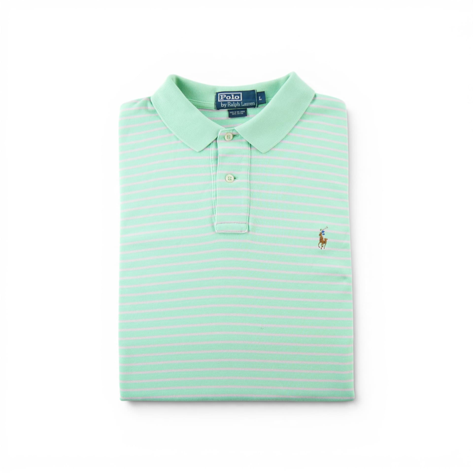 Polo manches courtes Homme Vert