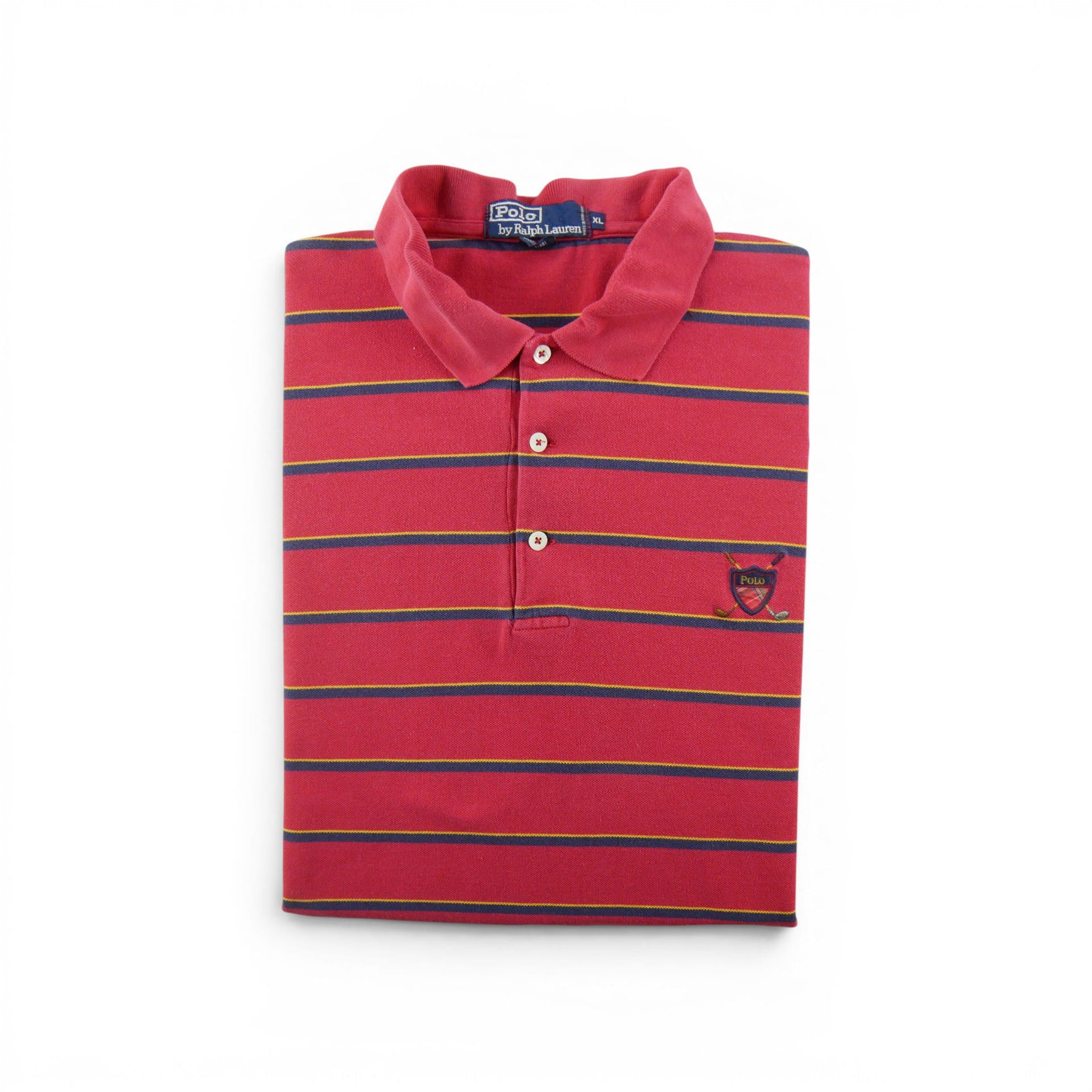 Polo manches courtes Homme  Rouge 1