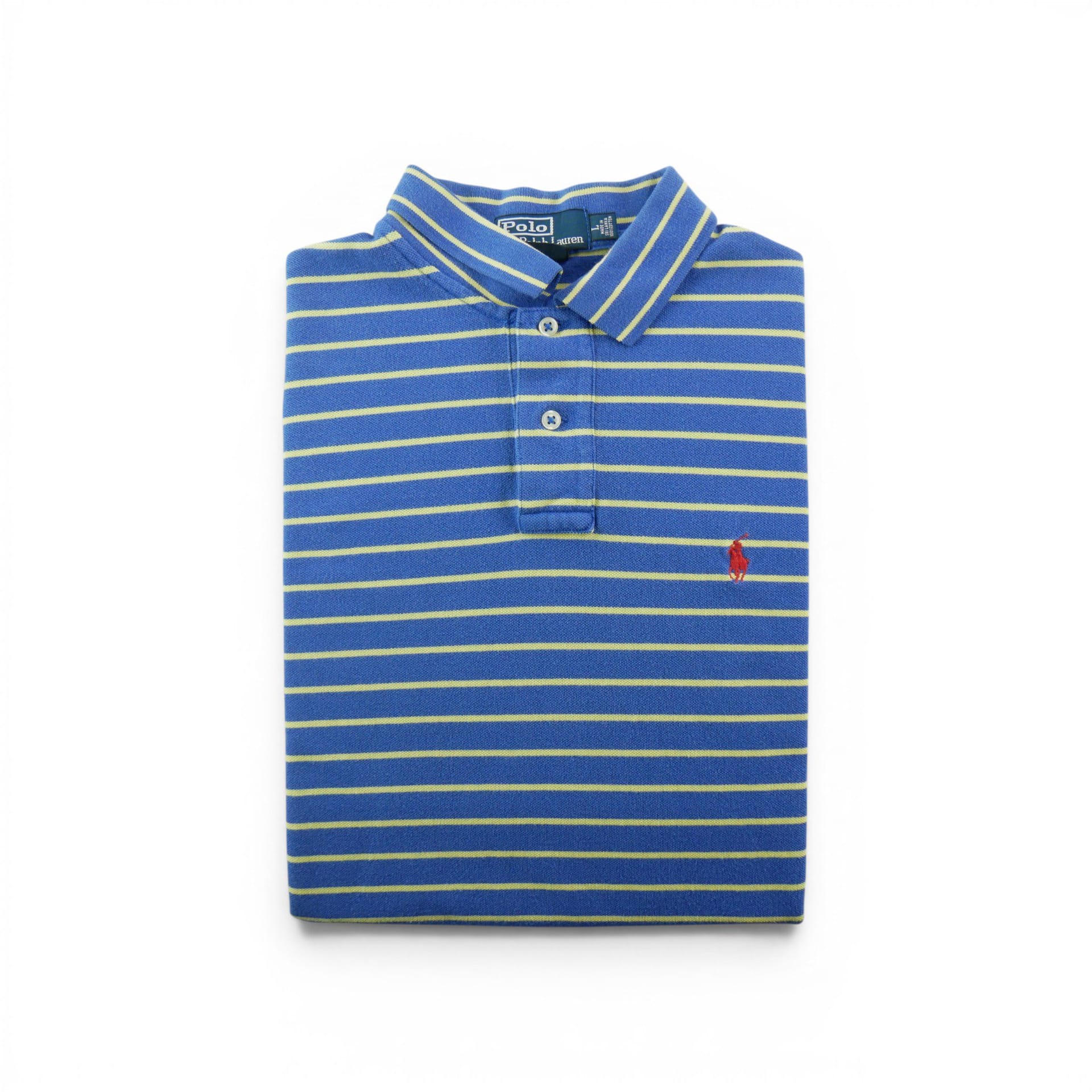 Polo manches courtes Homme Bleu 1
