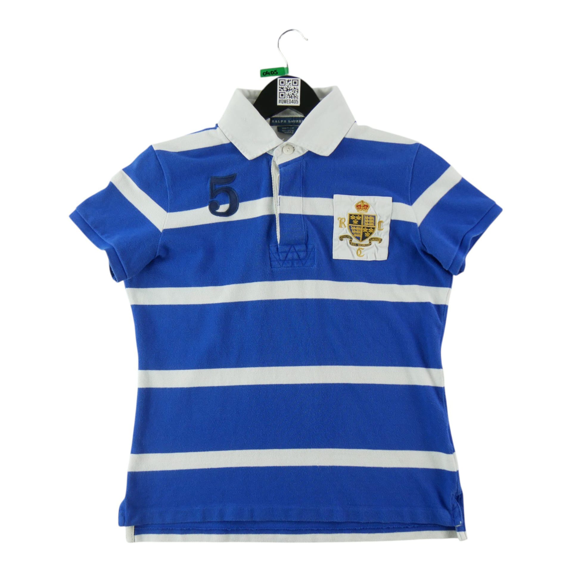 Polo manches courtes Femme  Bleu 2