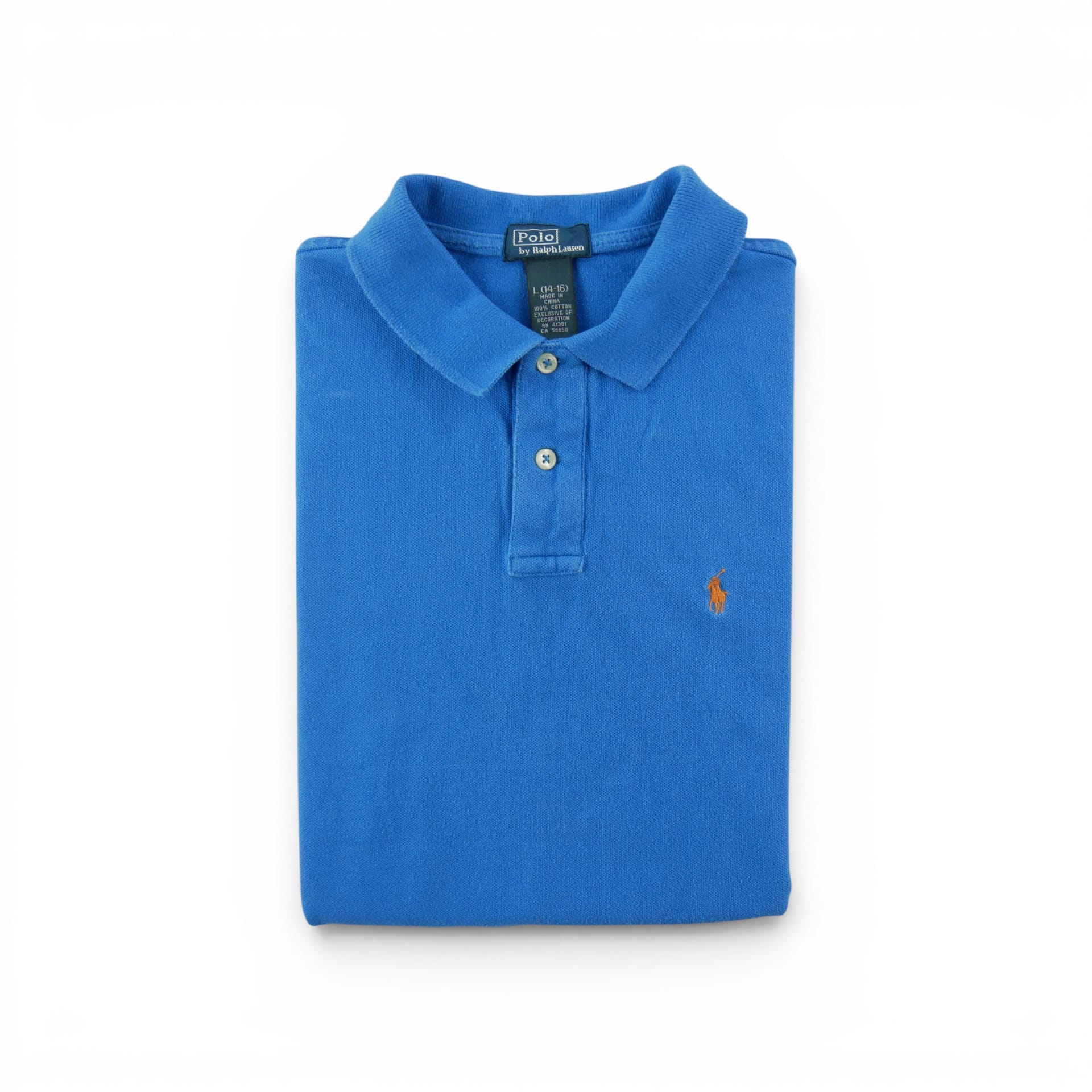 Polo manches courtes Homme Bleu 1